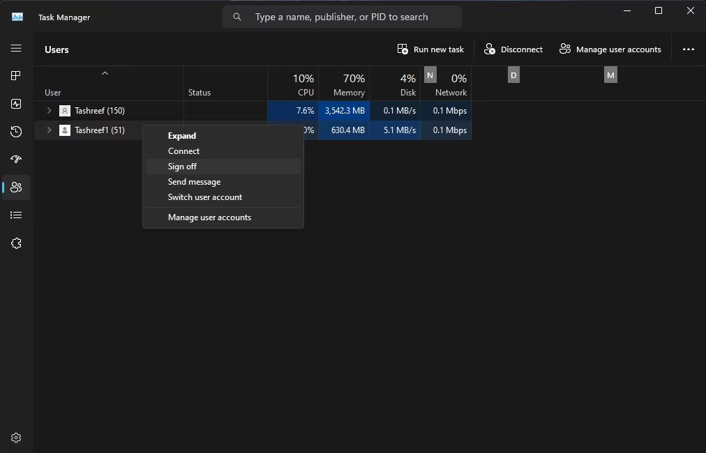 如何在 Windows 11 上注销其他用户 Windows 第3张-小白软件